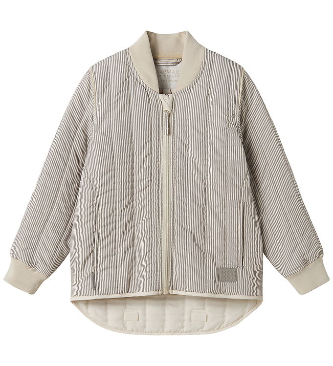 MarMar Termojakke - Orry - Dark Brown Stripe