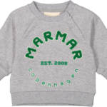 MarMar Theos Sweat Shirt - Green Logo - 62 cm / 4 mdr.