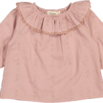 MarMar Tia Light Embroidery - Cream Taupe Heart - 74 cm