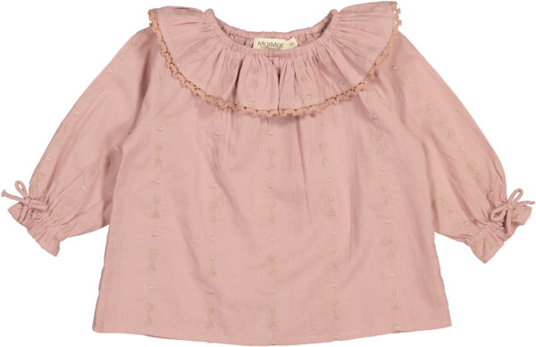 MarMar Tia Light Embroidery - Cream Taupe Heart - 74 cm