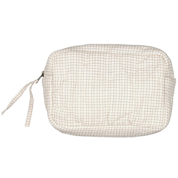 MarMar Toilettaske - Deep Lake Check MarMar Toilettaske - Deep Lake Check