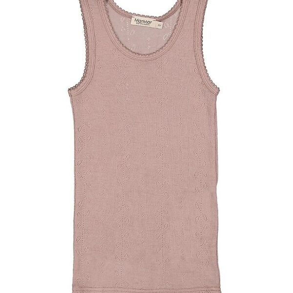 MarMar Undertrøje - Uld - Pointelle - Tavi - Burnt Rose