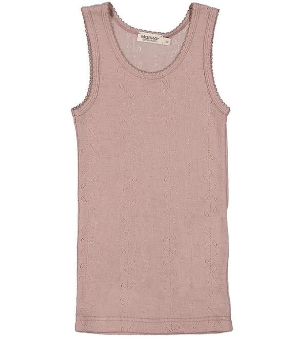 MarMar Undertrøje - Uld - Pointelle - Tavi - Burnt Rose MarMar Undertrøje - Uld - Pointelle - Tavi - Burnt Rose