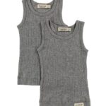 MarMar Undertrøjer - 2-pak - Gråmeleret