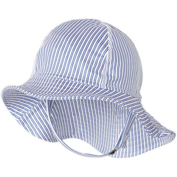 Marmar Badehat - UV40+ - Alba Splash Long - Bolich Blue Stripe