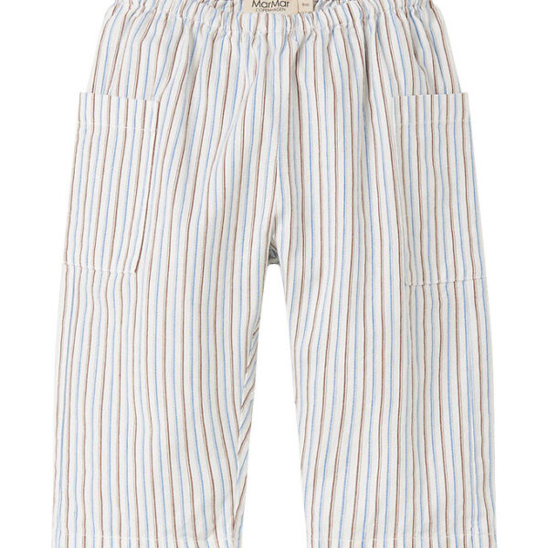 Marmar Bukser - Panto - Blue Iris Stripe Marmar Bukser - Panto - Blue Iris Stripe