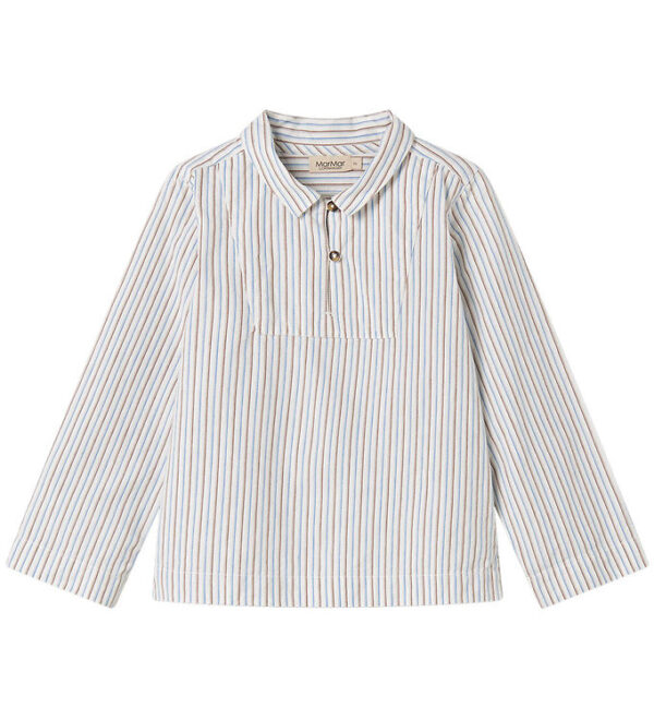 Marmar Skjorte - Tovas - Blue Iris Stripe