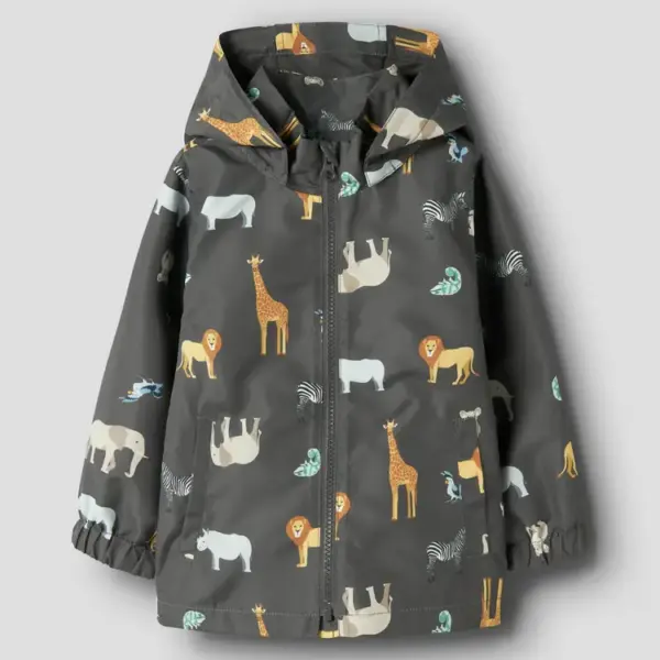 Max Jakke m. Print - Blackened Pearl - 110