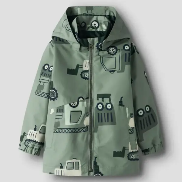 Max Jakke m. Print - Chinois Green - 86