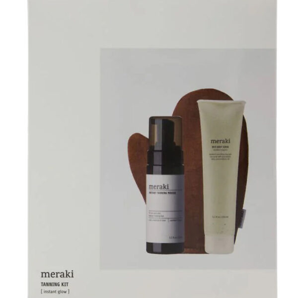 Meraki Gaveæske - Body Scrub & Tanning Kit m. Handske