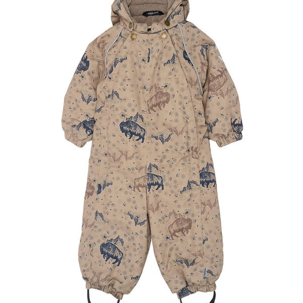 Mikk-Line Flyverdragt - Forest - Coriander m. Print