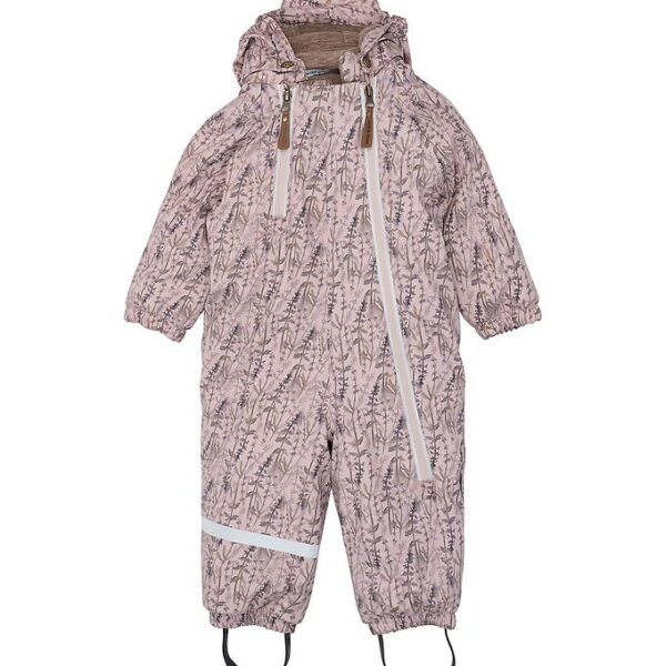 Mikk-Line Flyverdragt - PU - Recycled - AOP - Cloud Gray