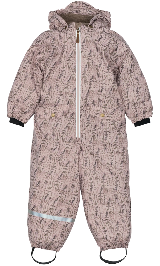 Mikk-Line Flyverdragt - PU - Recycled - Cloud Gray AOP