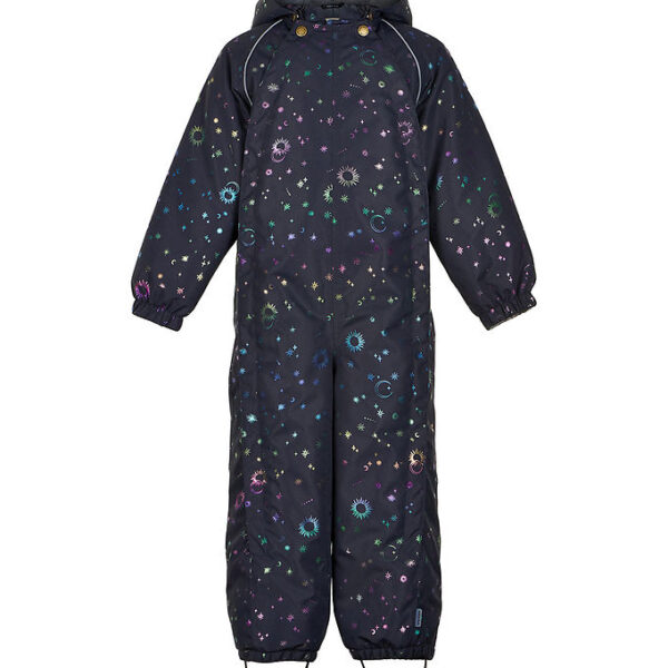 Mikk-Line Flyverdragt - Recycled - Dark Navy m. Print