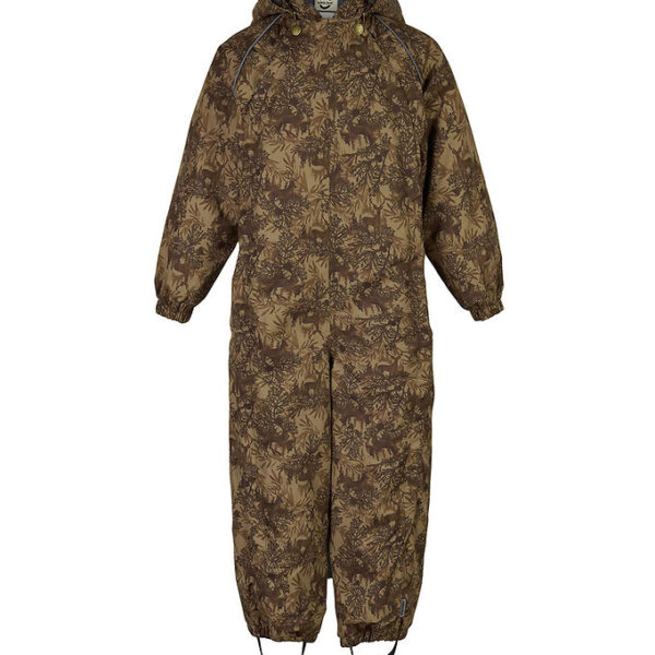 Mikk-Line Flyverdragt - Recycled - Kelp m. Print