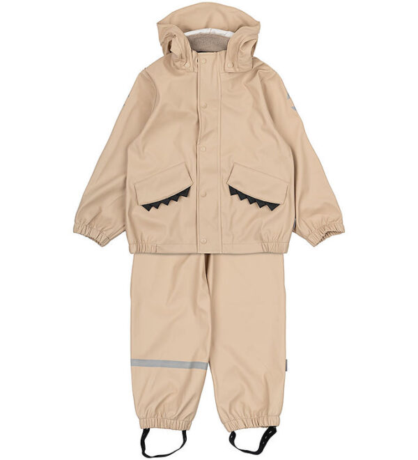 Mikk-Line Regntøj m. Seler - PU - Animal - Doeskin