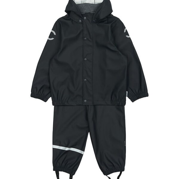 Mikk-Line Regntøj m. Seler - PU - Dark Navy