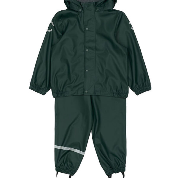 Mikk-Line Regntøj m. Seler - PU - Darkest Sprouse