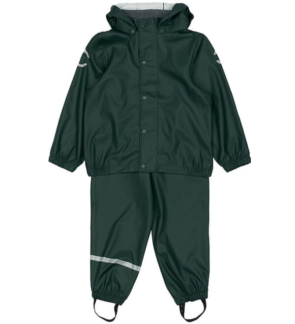 Mikk-Line Regntøj m. Seler - PU - Darkest Sprouse