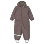 Mikk-line Flyverdragt Ensfarvet - Sparrow - Str. 80-116 - 104