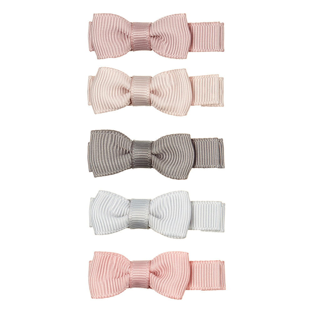 Mimi & Lula 5 Hårclips med sløjfe - Martha Bow Salon