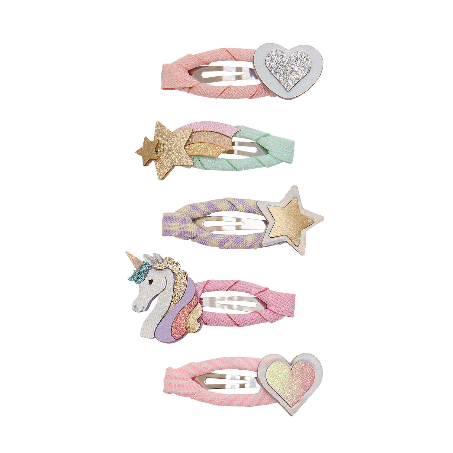 Mimi & Lula 5 hårspænder - Mini Dreamy My Little Unicorn