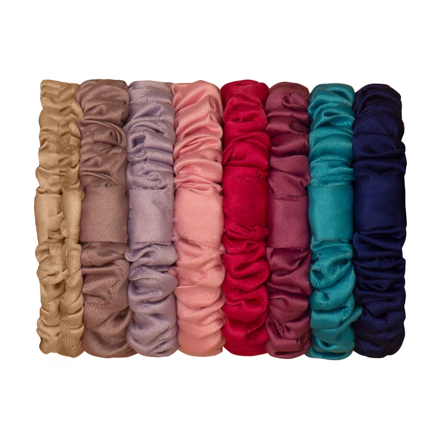 Mimi & Lula 8 Scrunchies - Mini Satin Sealife