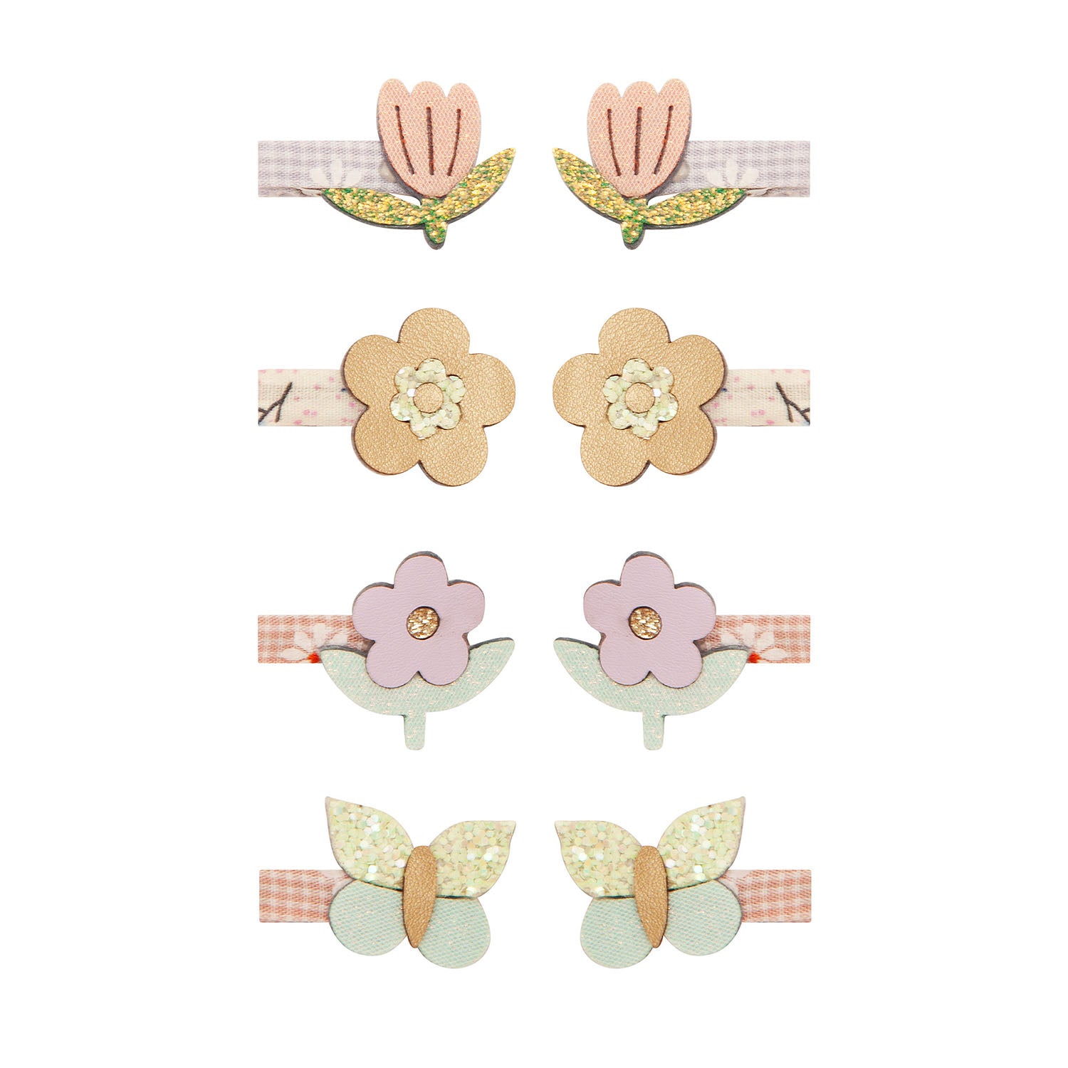 Mimi & Lula 8 hårclips - Mini Bouquet Spring Magic