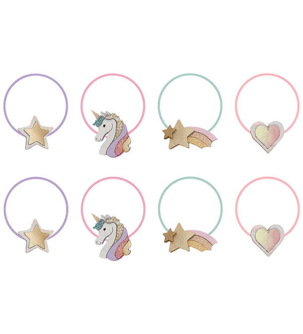 Mimi & Lula Hårelastikker - 8-pak - Mini Dreamy My Little Unicor