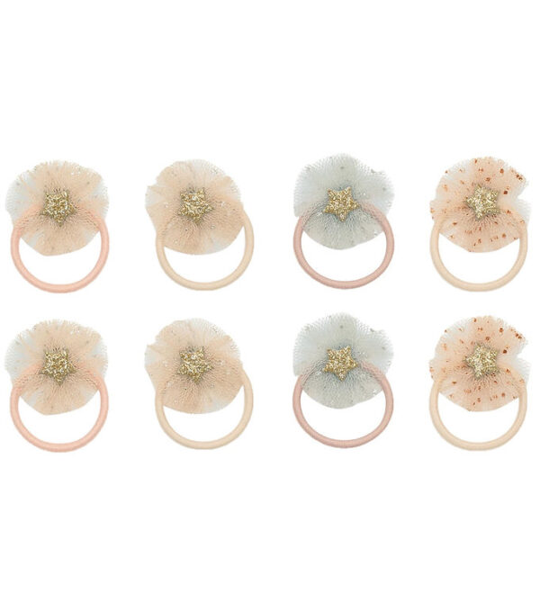 Mimi & Lula Hårelastikker - 8-pak - Mini Tulle Enchanted