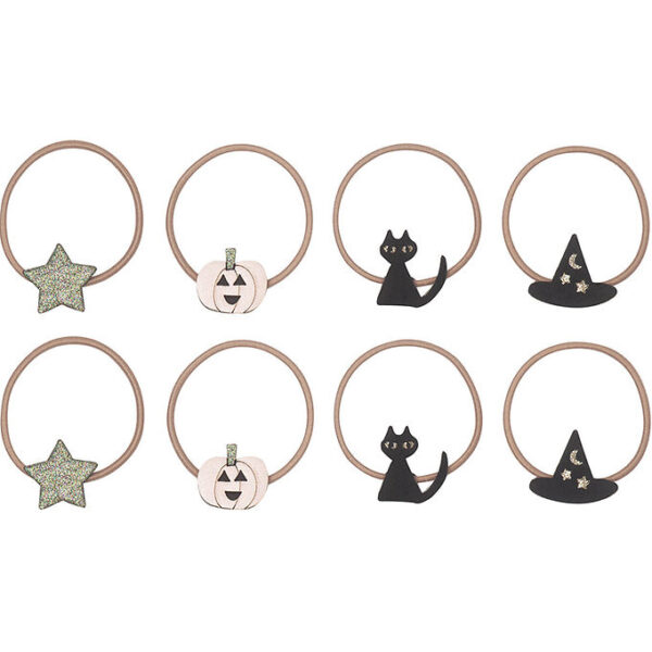 Mimi & Lula Hårelastikker - 8 stk - Spooky Halloween