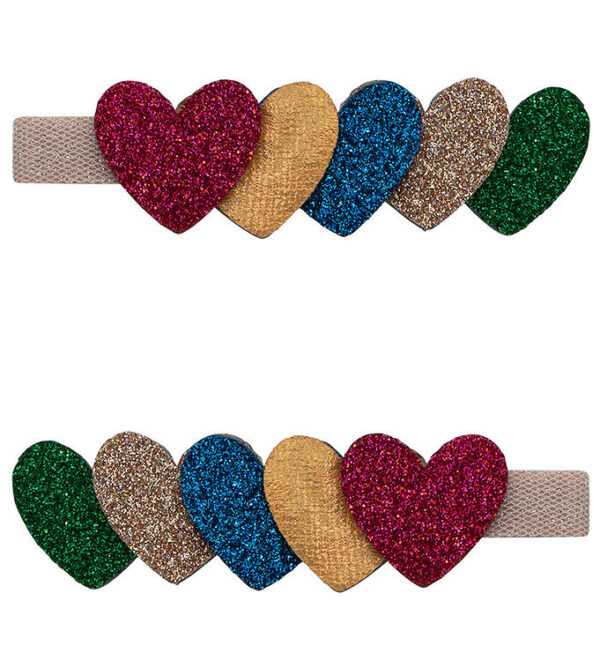 Mimi & Lula Hårklips - 2-pak - 5 cm - Jazzy Layered Dancing Quee