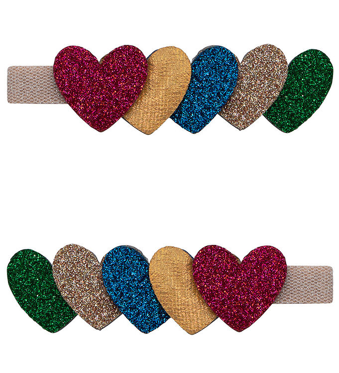 Mimi & Lula Hårklips - 2-pak - 5 cm - Jazzy Layered Dancing Quee