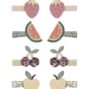 Mimi & Lula Hårklips - 8-pak - 3 cm - Mini Fruit Salad
