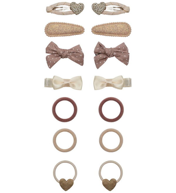 Mimi & Lula Hårpynt-sæt - Spænder/Klips/Elastikker - Ocean Pearl