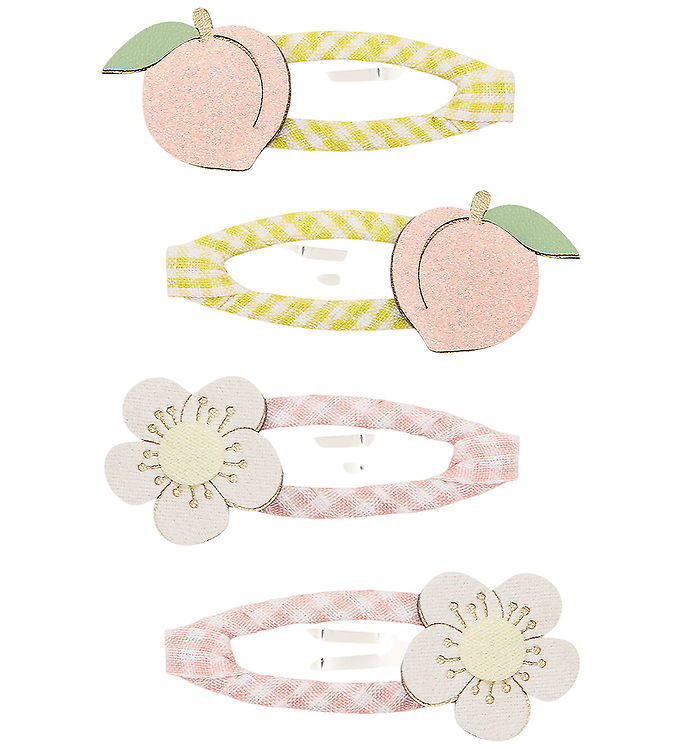Mimi & Lula Hårspænder - 4-pak - 5 cm - Blossom Peaches and Crea