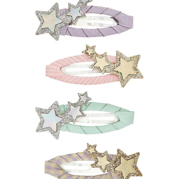 Mimi & Lula Hårspænder - 4-pak - 5 cm - Trailing Star