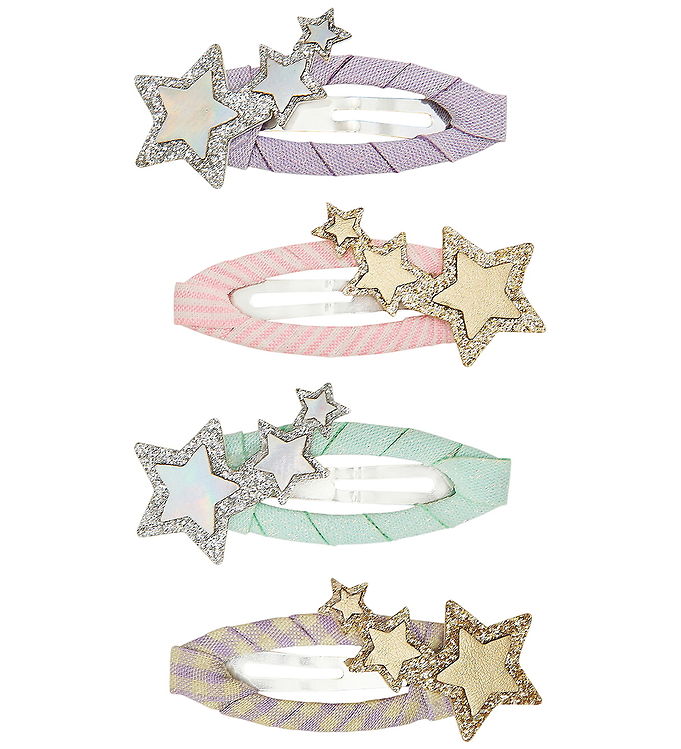 Mimi & Lula Hårspænder - 4-pak - 5 cm - Trailing Star