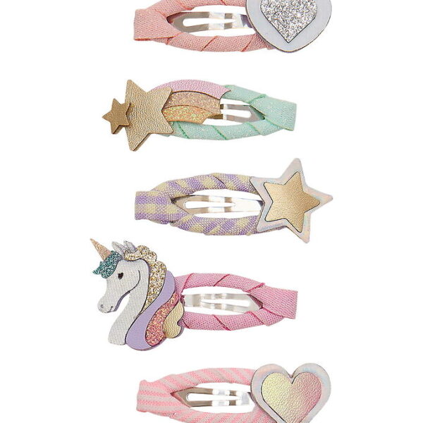 Mimi & Lula Hårspænder - 5-pak - 4 cm - Mini Dreamy My Little Un