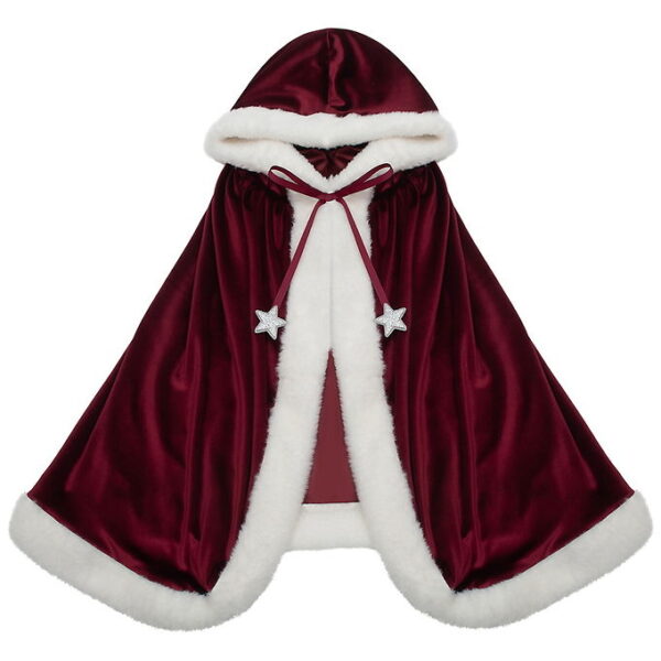 Mimi & Lula Kappe - Mrs Claus - Rød m. Hvid