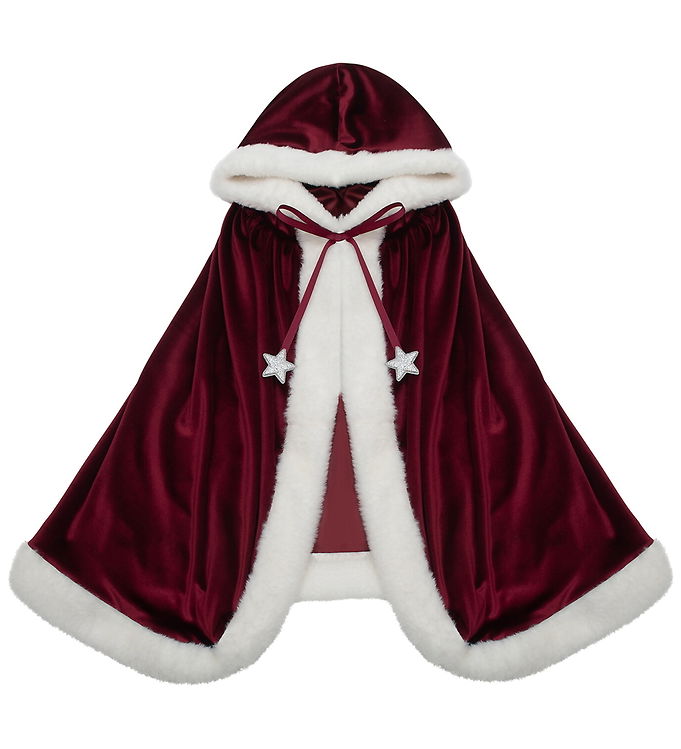 Mimi & Lula Kappe - Mrs Claus - Rød m. Hvid