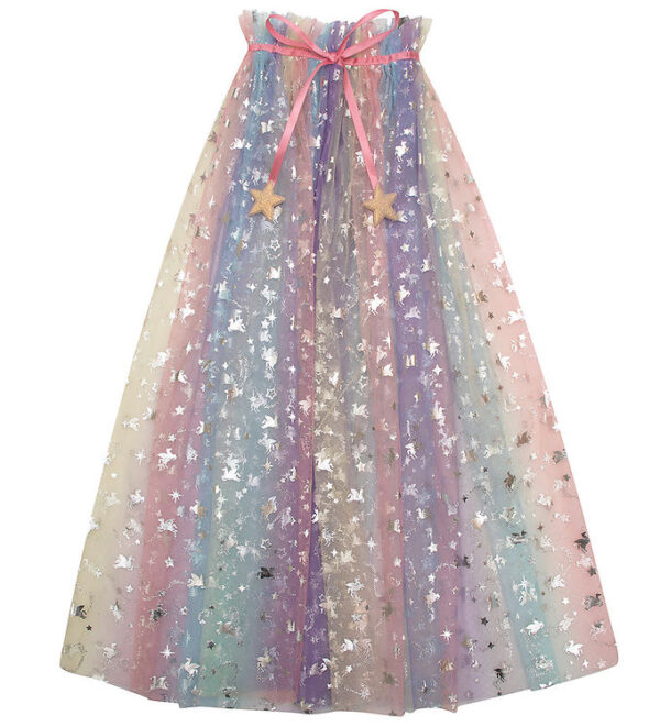 Mimi & Lula Kappe - Tyl - Ombre Unicorn