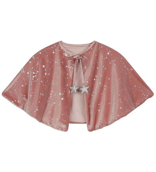 Mimi & Lula Kappe - Wizard - Pink m. Stjerner