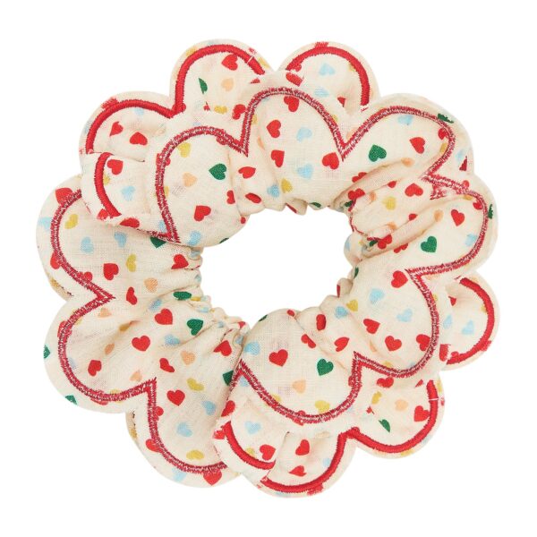 Mimi & Lula Scrunchie - Scalloped Heartbeam