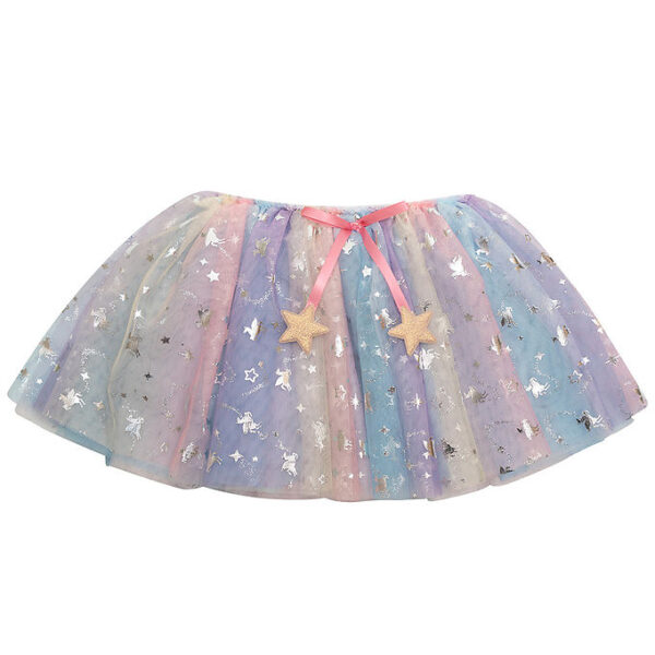 Mimi & Lula Tylskørt - Ombre Unicorn