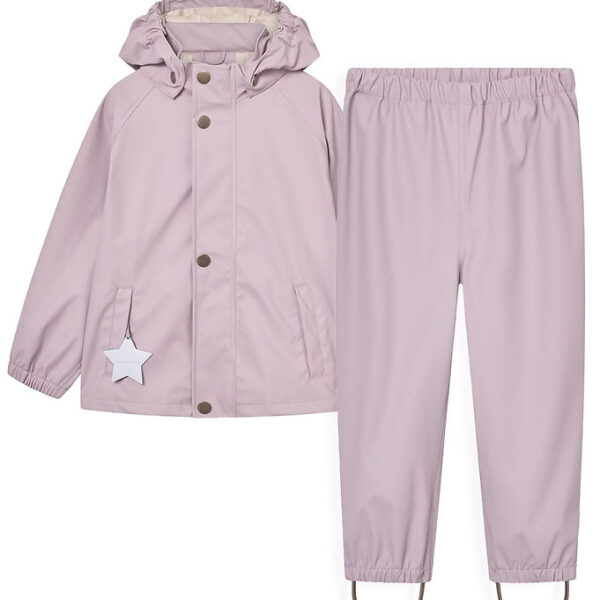 Mini A Ture Regntøj - PU - MatReinar - Cloud Purple