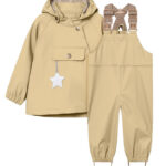 Mini A Ture Regntøj m. Seler - PU - MatWainis - Boulder Sand