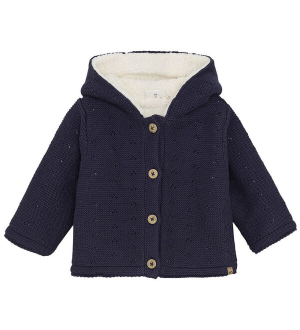 Minymo Cardigan m. Teddy - Parisian Night