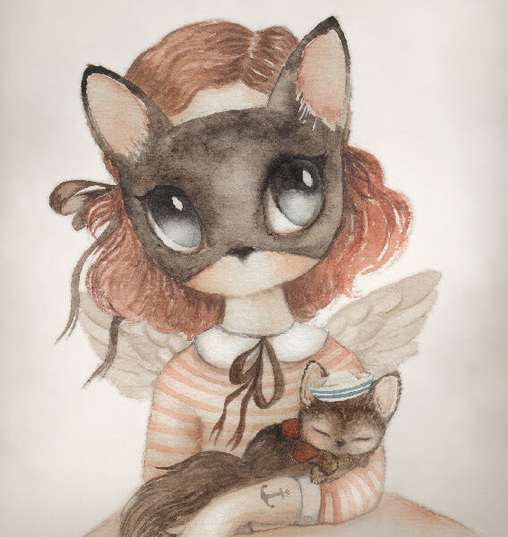 Miss Charlie Plakat 18x24 cm - Mrs. Mighetto