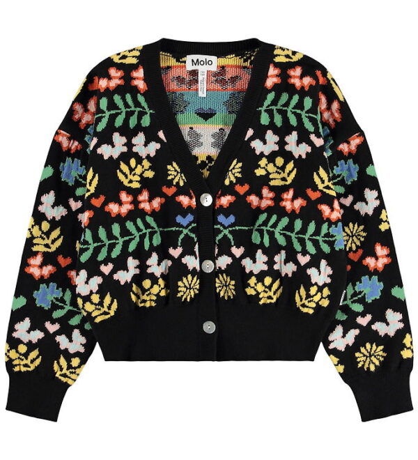Molo Cardigan - Strik - Gilly - Flower Joy